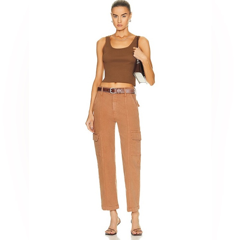 Mother Rambler Cargo Jeans in Glazed Ginger Size 31